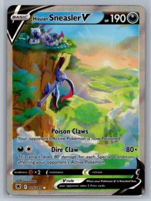 Hisuian Sneasler V (Alternate Full Art) 175/189 Swsh10: Astral Radiance Holo - Image 1 of 2
