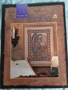 VINTAGE Design - The Storyteller - Teresa Wentzler Cross Stitch chart - NM Cond. - Picture 1 of 2