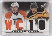 2012-13 Panini Prime Prime Duals /200 Daniel Briere David Krejci #39