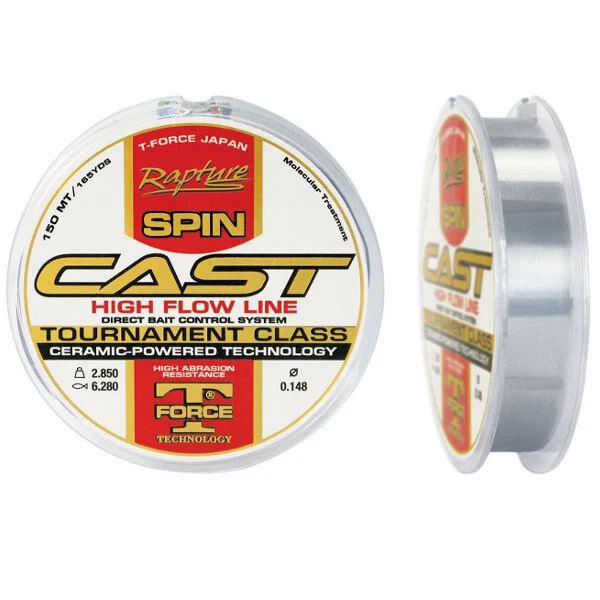 FILO MULINELLO RAPTURE SPIN CAST 150 mt COLORE TRASPARENTE - Immagine 1 di 1