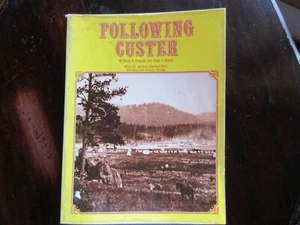 Vintage 1974 FOLLOWING CUSTER by DONALD PROGULSKE EX-Library Paperback - Picture 1 of 8