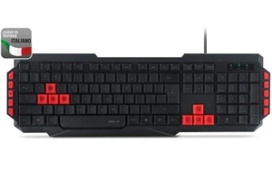 Speedlink LUDICIUM USB Gaming Tastatur QWERTY Italien It Ita Keyboard-Layout - Bild 1 von 3