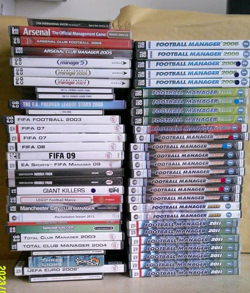 Football PC Games - Fifa, Manager etc - Build Your Own Bundle  Flat postage cost - Image 1 of 1