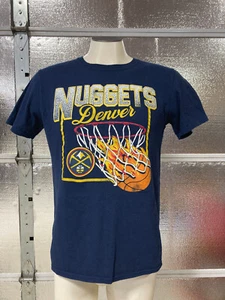 Camisa Denver Nuggets - Para Hombre Mediana - Fanáticos - Manga Corta - Azul - Imagen 1 de 8