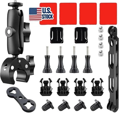 REFLEX 23-in-1 Motorcycle Action Camera  Kit compatible with GoPro 13-5 , Others - Image 1 of 4