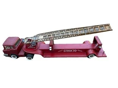 Vintage Structo Fire Truck  W/ Ladder - Image 1 of 4