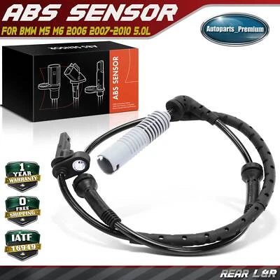 1x Sensor de Velocidade de Roda ABS Traseiro para Motorista ou Passageiro para BMW M5 M6 2006-2010 5.0L - Imagem 1 de 4