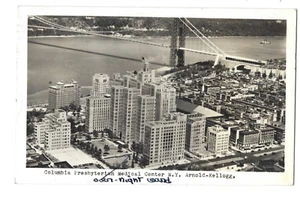 RPPC Columbia Presbyterian Medical Center NY Postcard Posted 1943 - Picture 1 of 2