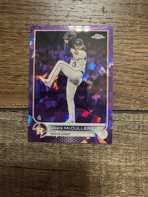 Lance McCullers 2023 Topps Chrome Baseball Sapphire Purple /10 Houston Astros - Image 1 of 3