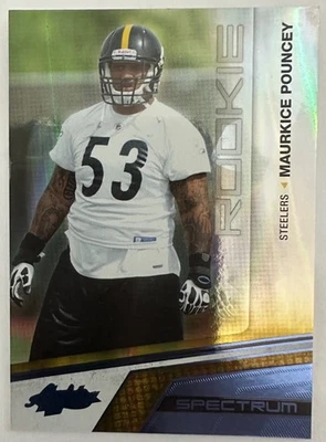 2010 Panini Absolute Memorabilia #169 Maurkice Pouncey Spectrum 1/5 (RC) - Image 1 of 2