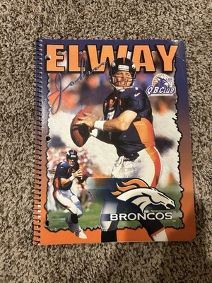 Cuaderno espiral John Elway Denver Broncos QB Club Foto 1 de 4