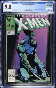 Uncanny X-Men #234 Chris Claremont Marc Silvestri Marvel 1988 CGC 9,8 - Imagen 1 de 2