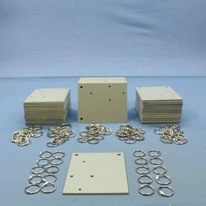 Leviton maßgefertigt grau Fliesen Tag-A-Bin Organisation Kit mit Clip-Ringen 14850-TIL - Bild 1 von 4