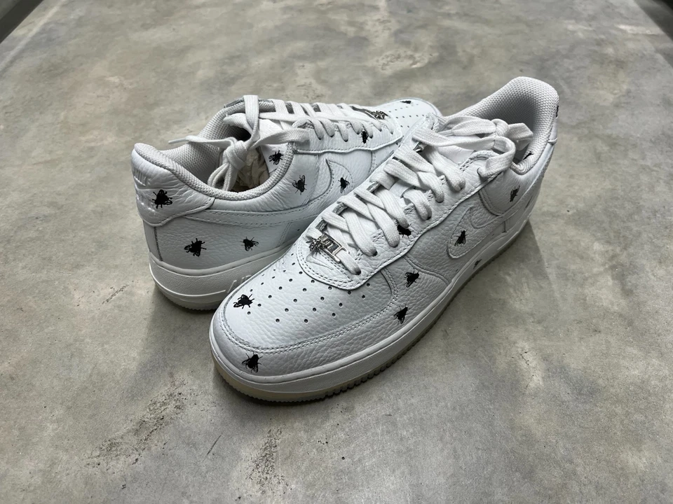 Nike Air Force 1 Low Houseflies Blanco IM3081 100 - Nuevo Foto 1 de 4