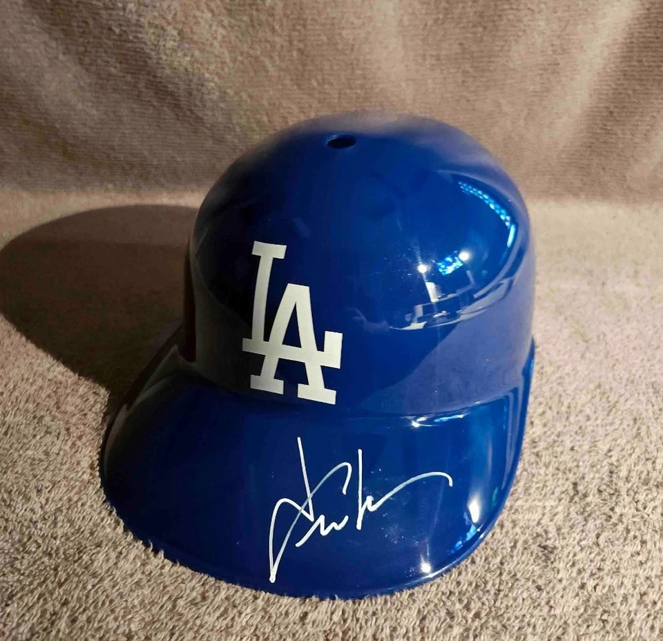 CASCO DE BATEO DE RECUERDO DE TAMAÑO COMPLETO OFICIAL AUTO YOSHINOBU YAMAMOTO - CERTIFICADO DE AUTENTICIDAD Foto 1 de 1