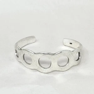 Brazalete vintage de plata de ley 925 para niños de 0,8 onzas - Imagen 1 de 10