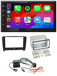 Kenwood MP3 USB DAB 2DIN Bluetooth Autoradio für Audi TT (06-14) Quadlock - Bild 1 von 10