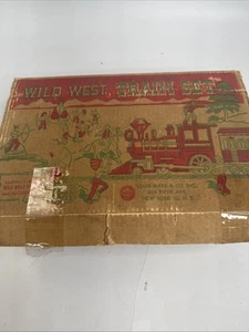Vintage Marx Wild West Train Set Train, Track & Figures - Picture 1 of 8