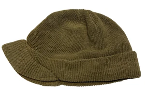 Uniforme Militar Original Segunda Guerra Mundial Jeep Tejido Gorra Sombrero OD Lana M-1941 Segunda Guerra Mundial - Imagen 1 de 6