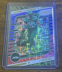 Breece Hall 2024 Panini Absolute Red White Blue Kaleidoscope #84 New York Jets - Bild 1 von 1