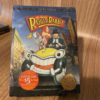 Who Framed Roger Rabbit (DVD, 2003, 2-Disc Set, Vista Series) New Factory Sealed - Image 1 of 3