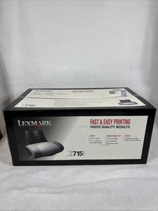 Lexmark Z715 Color Jetprinter Fast & Easy Printing 4800 dpi Inject Printer New - Picture 1 of 7