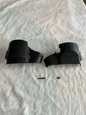 Porsche 944 924S 1983 1984 1985 OEM 2 piezas cubierta de interruptor de encendido con cubierta Foto 1 de 4