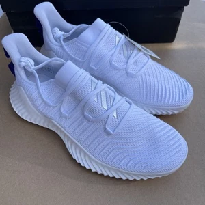 NEW size 13 us men white adidas alphabounce trainer bb8085 - Picture 1 of 9