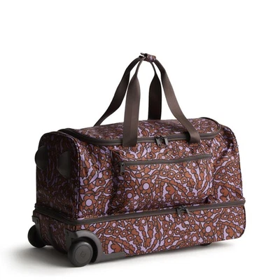 Bolso de viaje Vera Bradley para mujer Adair Rolling Duffel - Ripstop, Tiny Garden La... Foto 1 de 4
