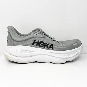 Hoka One One Mens Bondi 9 1162011 GCTC Gray Running Shoes Sneakers Size 10 D - Picture 1 of 12