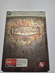 Bioshock Metal Case Edition Xbox 360 Game Manual Free Tracked Post - Bild 1 von 3