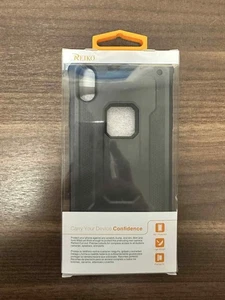 Reiko Gray Rubberized Case For Apple iPhone XS Max Cover Grey Brand New 5E - Picture 1 of 3