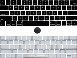 Keyboard Keycaps Keys Cap US Set for Macbook Pro A1706 A1707 2016 2017 Year 13" - Picture 1 of 5