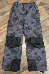 32 DEGREES WEATHERPROOF DARK CAMO SNOW SKI SNOWBOARD PANTS - SIZE LARGE 14/16 - Picture 1 of 10