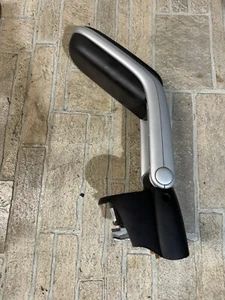 2007-14 Mini Cooper S R55 R56 Center Console Armrest Cupholder Silver Black OEM - Picture 1 of 4