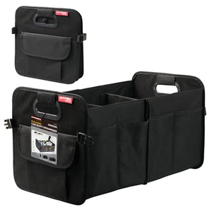 Car Organiser Boot Partition Collapsible Storage Trunk Bag Multipurpose Pocket; - Picture 1 of 7