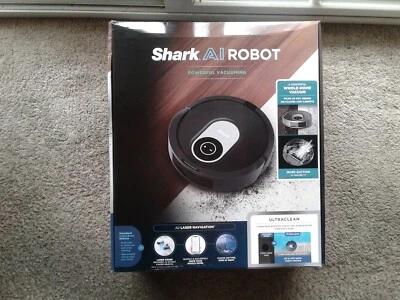 Shark AI RV2011 Wi-Fi Connected Robot Vacuum w/Laser Navigation & Alexa- NEW - Image 1 of 4