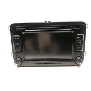 VW GOLF MK5 STEREO HEAD UNIT RCD510USB 16D035190 RADIO CD PLAYER 03-08 - Picture 1 of 4