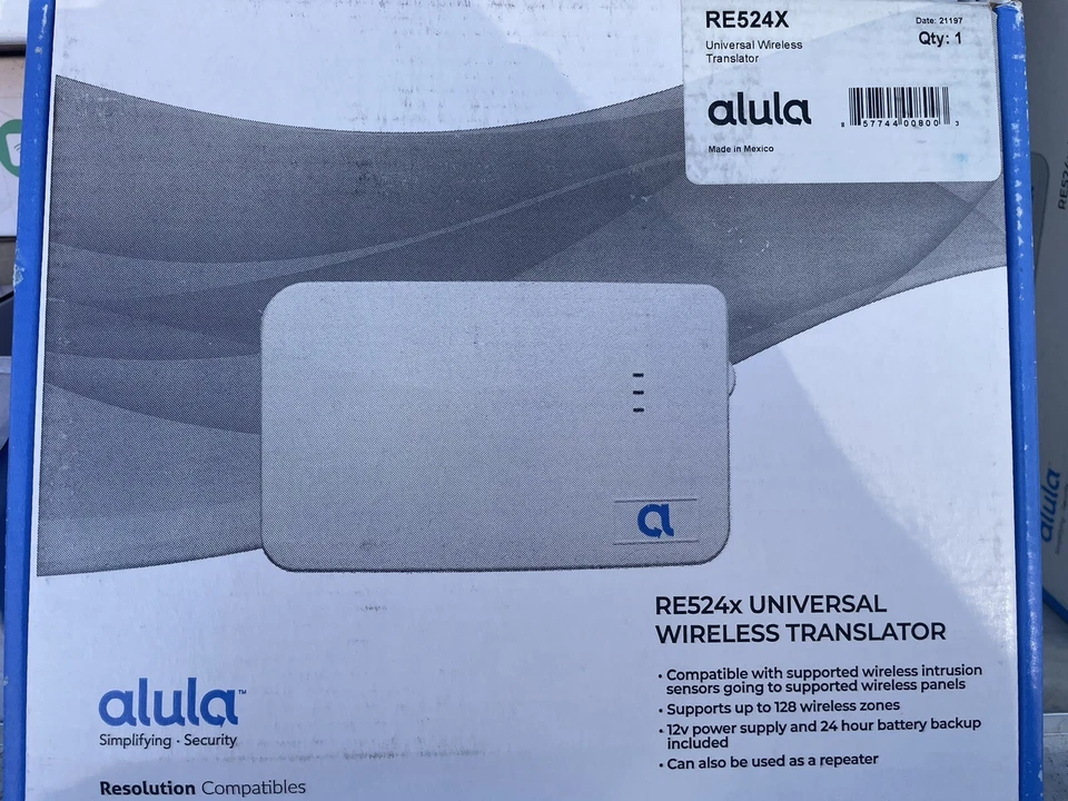 Resolution (Alula) RE524X Universal Wireless to Wireless Translator/Repeater - Image 1 of 2
