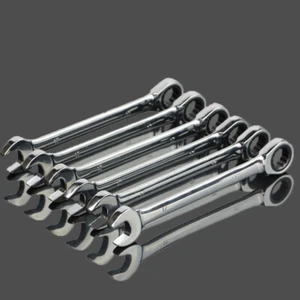 Chrome Vanadium Alloy Steel Dual-Use Spanner Metric 6mm - 32mm Auto Repair Tools - Picture 1 of 11