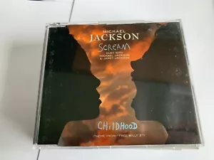 Michael Jackson & Janet Jackson - Scream/Childhood (4-Track CD Single 1995) - Picture 1 of 11