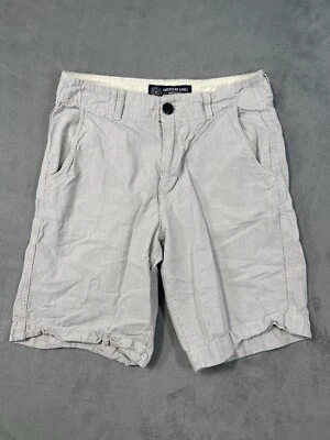 Шорты мужские American Eagle 28 синие белые в полоску классический крой Chino - Изображение 1 из 4