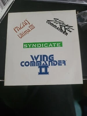 PAGAN ULTIMA 8,  STRIKE COMMANDER,  SYNDICATE,  WING COMMANDER 2  - Image 1 of 4