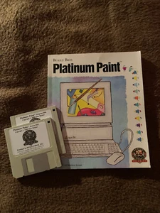 Apple IIGS Graphic Program "Platinum Paint" from Beagle Bros - Photo 1/1