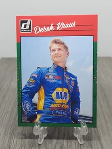 Derek Kraus /99 Retro Green 2023 Panini Donruss Racing Nascar - Picture 1 of 3