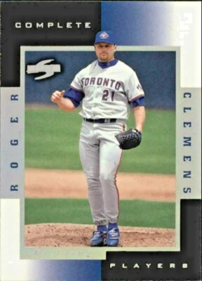 1998 Score Rookie Traded Complete Players Roger Clemens #8C TORONTO BLUE JAYS - Image 1 of 2