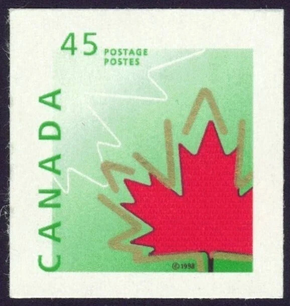 Canada sc#1696 Stylized Maple Leaf, Mint-NH - Image 1 of 1