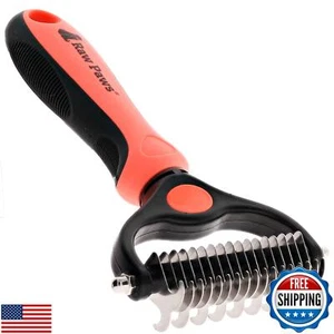 Raw Paws Undercoat Rake and Dematting Tool - Pet Grooming Comb for Shedding, - Picture 1 of 5