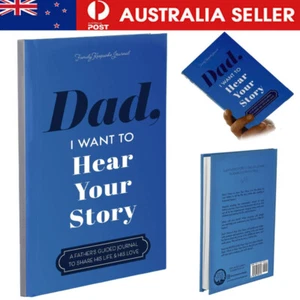 Dad, I Want to Hear Your Story: Father's Journal To Share Life Leather Notebook - Picture 1 of 10