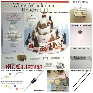 Mr Christmas Winter Wonderland Holiday Hill - PART - MOTOR KIT MODEL:288-4936 - Picture 1 of 1